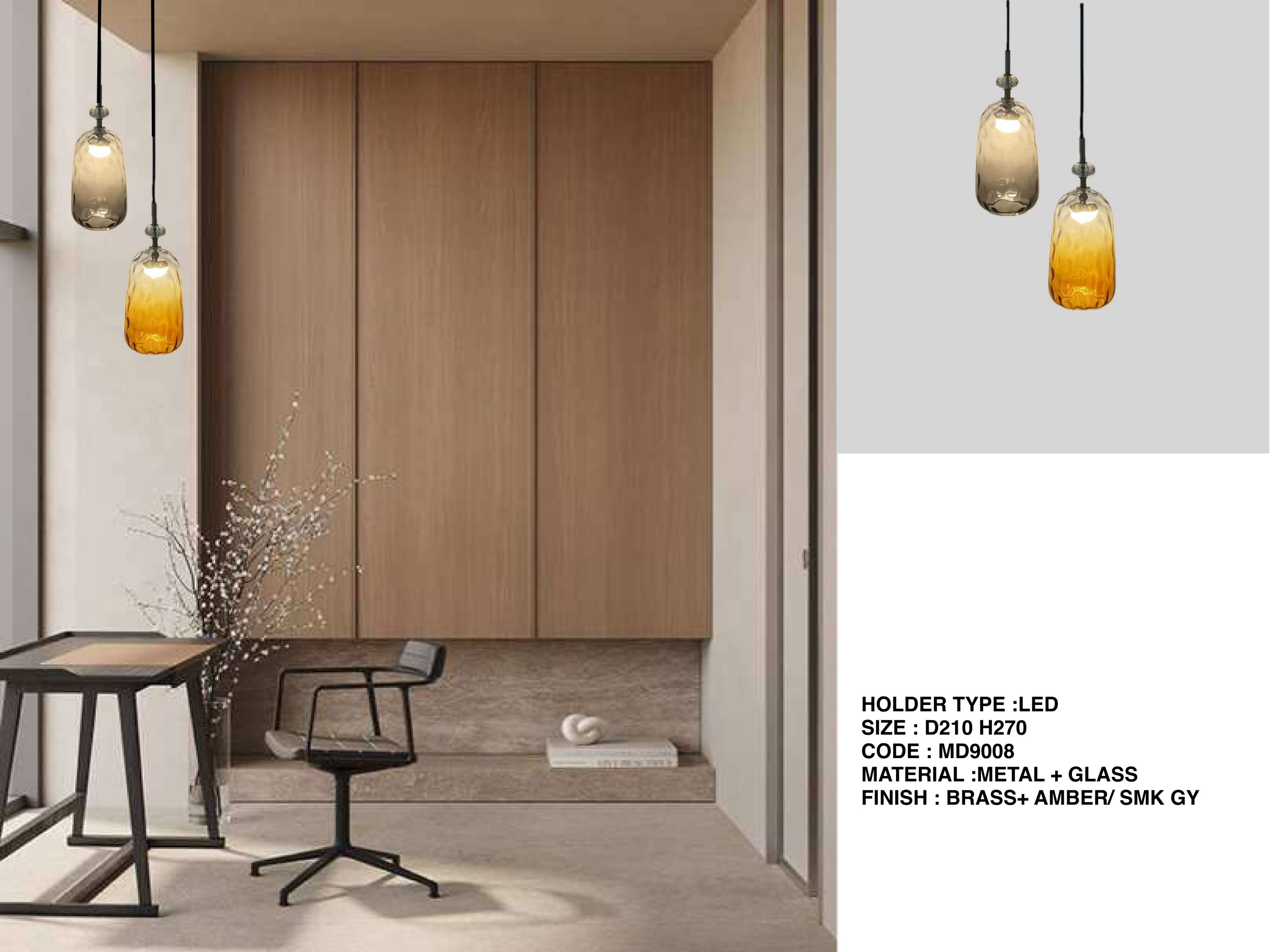 Beyond Lights - Glass Pendant Light- LCHL